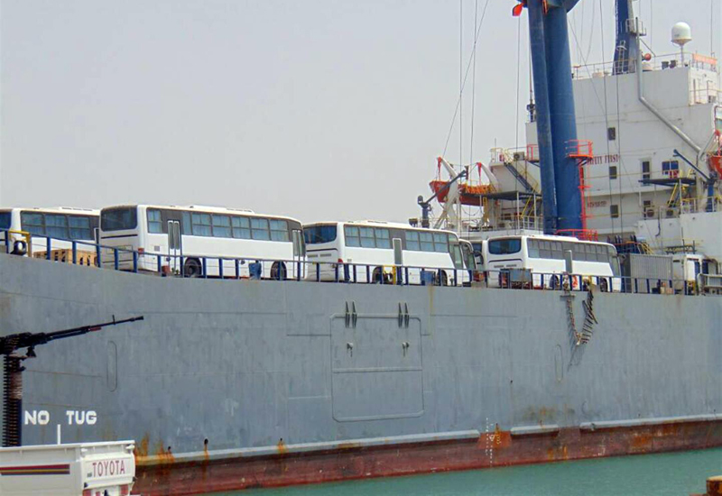 The UAE has delivered 53 school buses to the Yemeni city of Aden. The UAE has delivered 53 school buses to the Yemeni city of Aden.