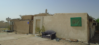 A villa in the emirate of Abu Dhabi targeted for demolition. A villa in the emirate of Abu Dhabi targeted for demolition.