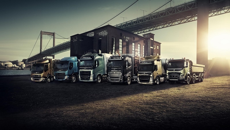 Volvo truck lineup. Volvo truck lineup.