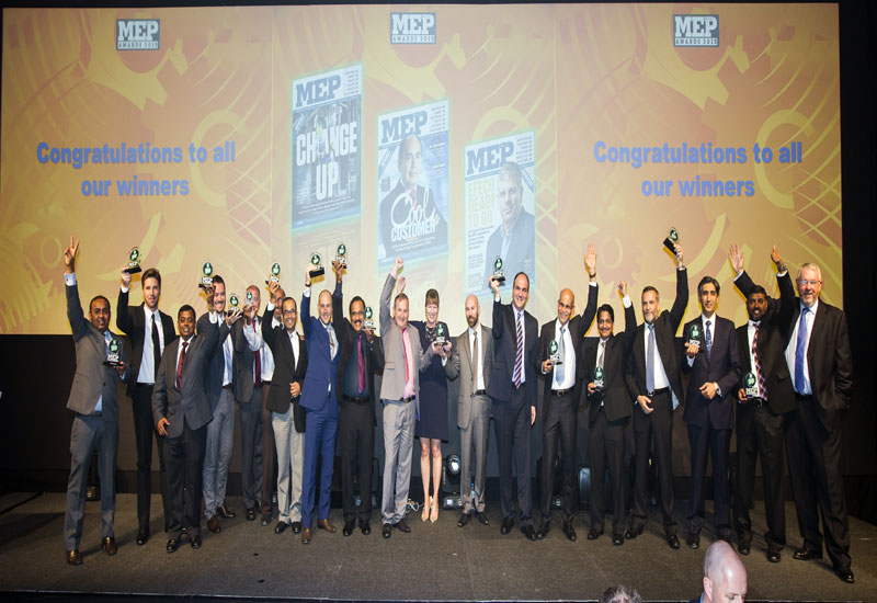 Winners from the MEP Middle East Awards 2015. Winners from the MEP Middle East Awards 2015.