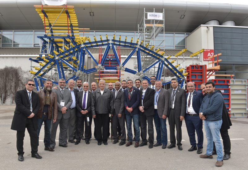 Acrow Misr was the only Egyptian exhibitor at this year’s Bauma 2016. Acrow Misr was the only Egyptian exhibitor at this year’s Bauma 2016.