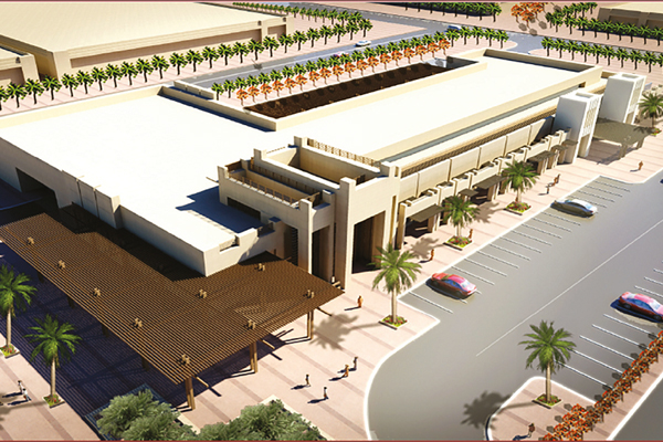 An artist's rendition of a market to be constructed in Al Ain. An artist's rendition of a market to be constructed in Al Ain.