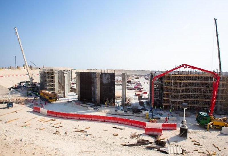 Construction on Al Bayt Al Khor World Cup stadium (image SC). Construction on Al Bayt Al Khor World Cup stadium (image SC).