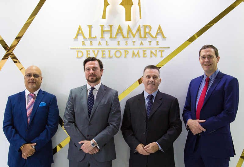 Raman Garg (group CFO), Ross Hargrove (Manar Mall manager), Paul Healy (head of facility management) and Frederic Savoye (president of hospitality). Raman Garg (group CFO), Ross Hargrove (Manar Mall manager), Paul Healy (head of facility management) and Frederic Savoye (president of hospitality).
