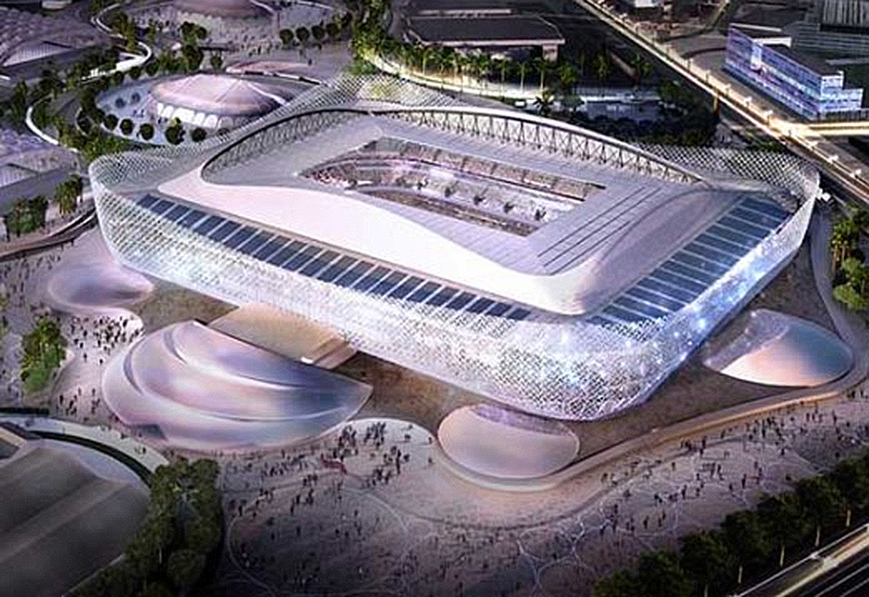 Al Rayyan Stadium is progressing ahead of schedule, with the latest concrete pouring taking place a full five weeks ahead of schedule. Al Rayyan Stadium is progressing ahead of schedule, with the latest concrete pouring taking place a full five weeks ahead of schedule.