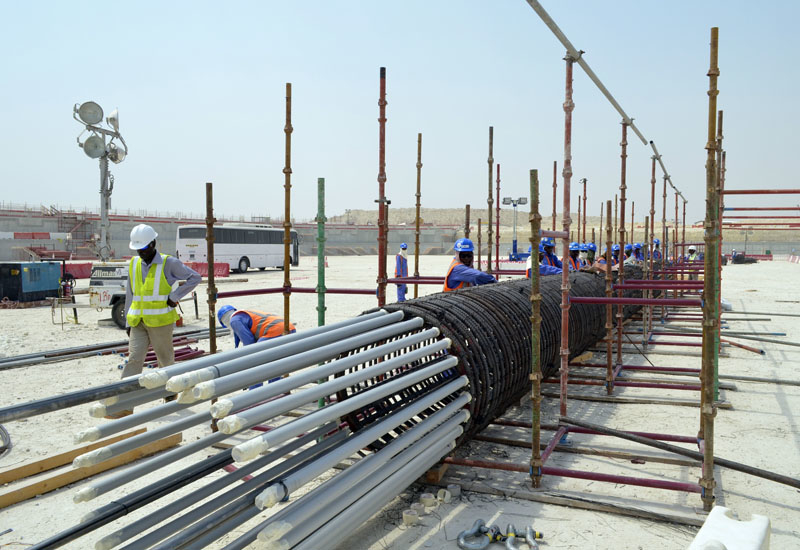 Qatar's construction companies are focusing on more medium-sized projects as a shortage of tendered projects arises. Qatar's construction companies are focusing on more medium-sized projects as a shortage of tendered projects arises.