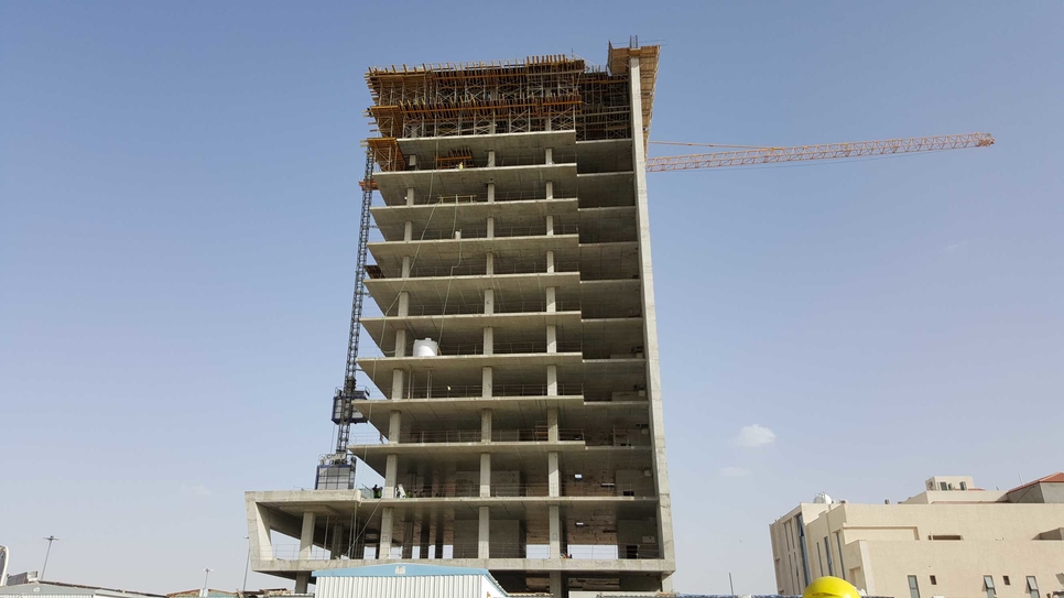 The 14-storey CMC Tower is located on Riyadh's King Fahed Road. The 14-storey CMC Tower is located on Riyadh's King Fahed Road.