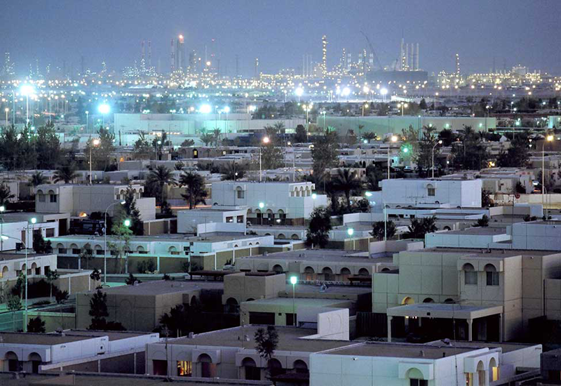 The Jubail industrial city development spans 1,016 sqkm. The Jubail industrial city development spans 1,016 sqkm.