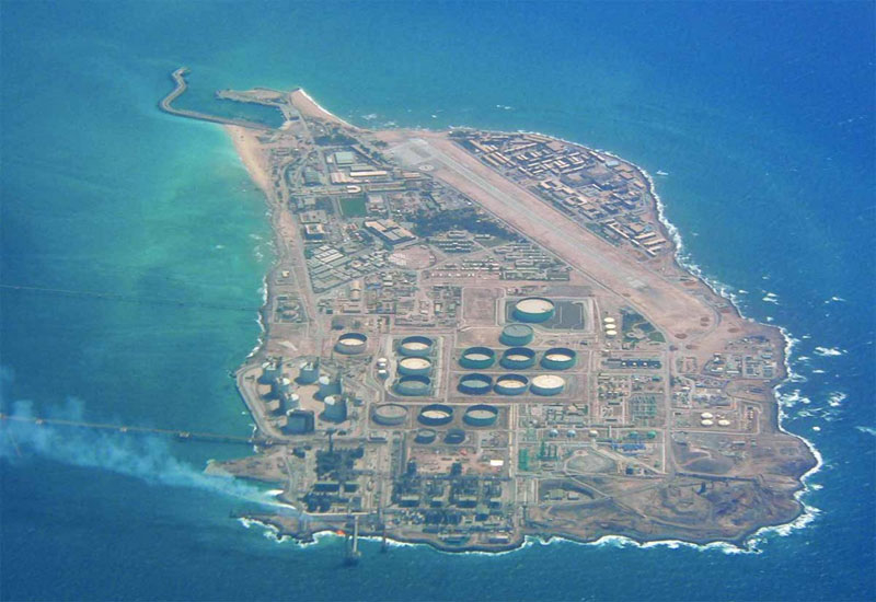 Das Island, Abu Dhabi. Das Island, Abu Dhabi.