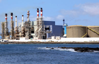 Desalination plant. Desalination plant.