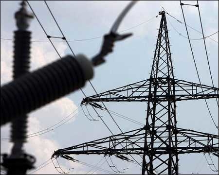 Power transmission lines-illustrative image only. Power transmission lines-illustrative image only.