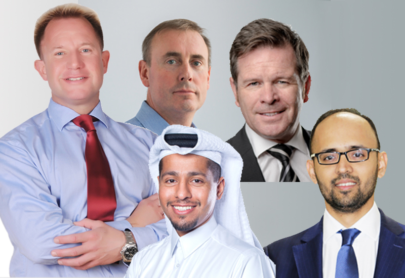 Circulating clockwise from left: Edd Brookes; Peter Murphy, Martin Hayes, Mihir Shah and Sheikh soud Al Thani. , Circulating clockwise from left: Edd Brookes; Peter Murphy, Martin Hayes, Mihir Shah and Sheikh soud Al Thani. ,