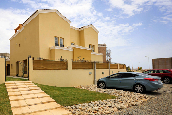 A completed residential plot with house in KAEC's Al Talah Gardens residential district. A completed residential plot with house in KAEC's Al Talah Gardens residential district.
