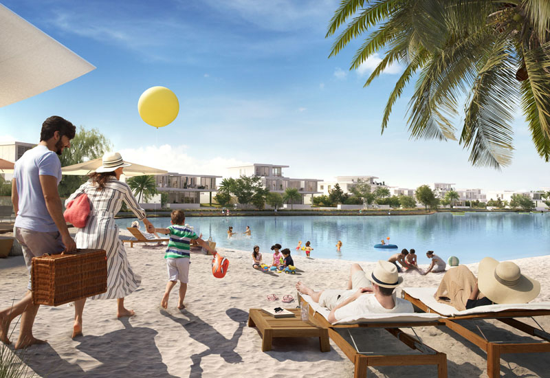 Lagoon Al Ghaf will feature 400 metres of sandy white beach. Lagoon Al Ghaf will feature 400 metres of sandy white beach.