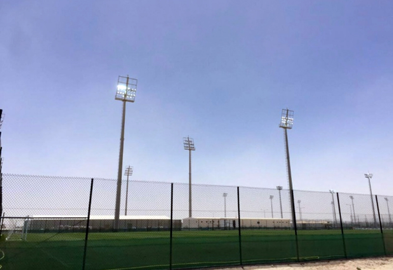 Floodlights from the deconstructed Al Rayyan stadium have found a new home in the club’s newly-constructed training sites, in line with the Supreme Committee for Delivery & Legacy’s (SC) environmental sustainability goal. (image SC website) Floodlights from the deconstructed Al Rayyan stadium have found a new home in the club’s newly-constructed training sites, in line with the Supreme Committee for Delivery & Legacy’s (SC) environmental sustainability goal. (image SC website)