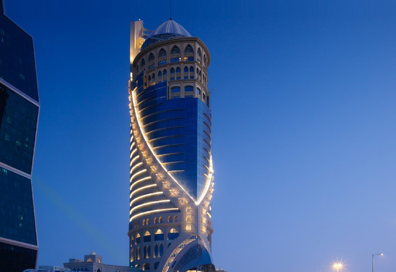 The Mondrian Doha in West Bay Lagoon. (Credit: Mondrian.) The Mondrian Doha in West Bay Lagoon. (Credit: Mondrian.)