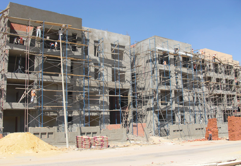 A general representation of housing projects in New Cairo. A general representation of housing projects in New Cairo.