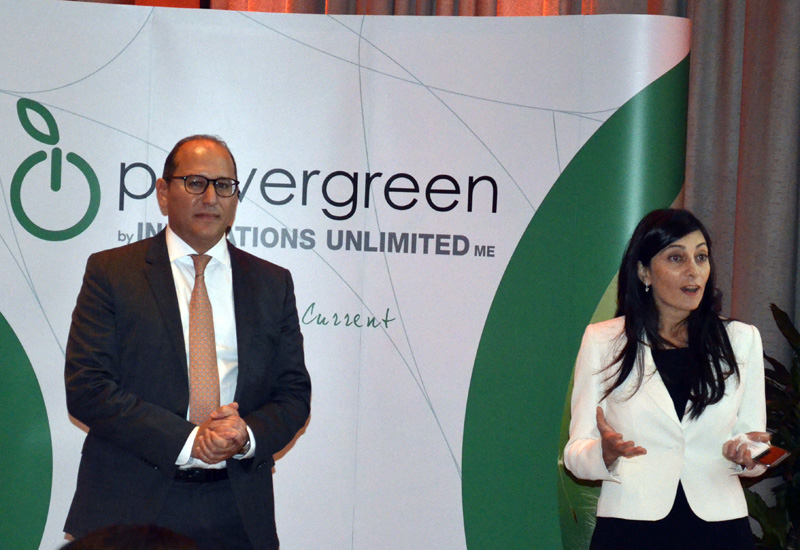 Amr Belal, mangaing partner of new company powergreen, with Diala Khairallah, marketing manager. Amr Belal, mangaing partner of new company powergreen, with Diala Khairallah, marketing manager.