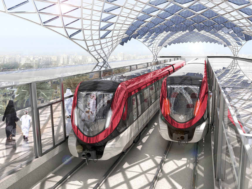 Saudi Arabia's $23bn (SAR86.3bn) Riyadh Metro is due to open in 2019. Saudi Arabia's $23bn (SAR86.3bn) Riyadh Metro is due to open in 2019.