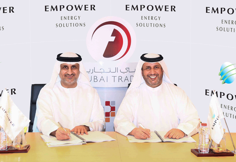 L to R: Eng. Mahmood Al Bastaki, CEO of Dubai Trade and HE Ahmad Bin Shafar, CEO of Empower L to R: Eng. Mahmood Al Bastaki, CEO of Dubai Trade and HE Ahmad Bin Shafar, CEO of Empower