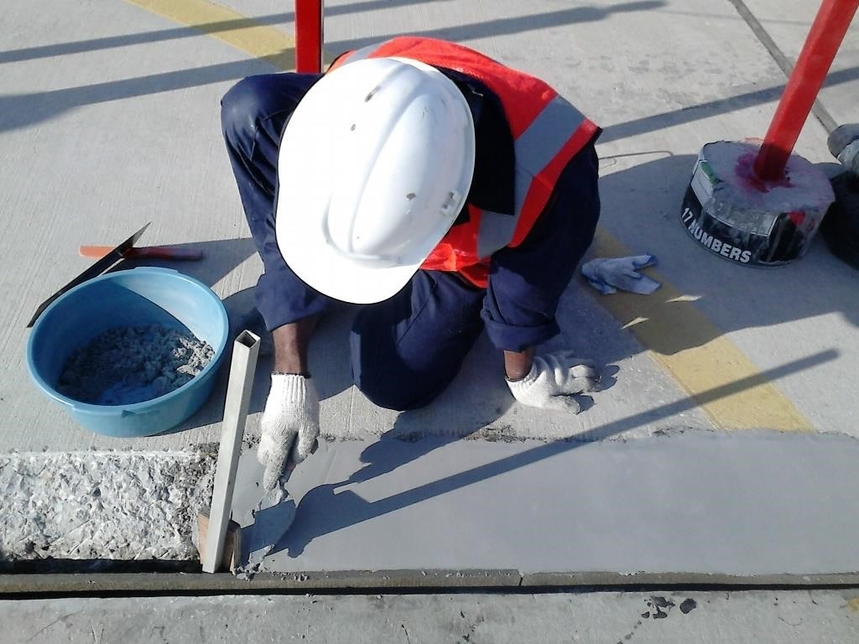 The repair process was completed over a period of 126 days, the quick cure time of Belzona’s systems lasting two to three days in each section. The repair process was completed over a period of 126 days, the quick cure time of Belzona’s systems lasting two to three days in each section.