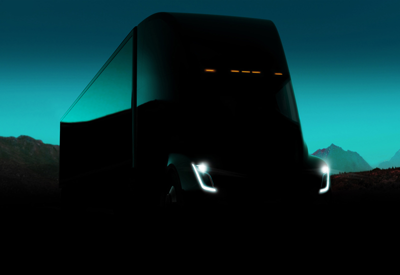 The Tesla Semi was announced by Elon Musk at the company's annual event in late 2017. The Tesla Semi was announced by Elon Musk at the company's annual event in late 2017.