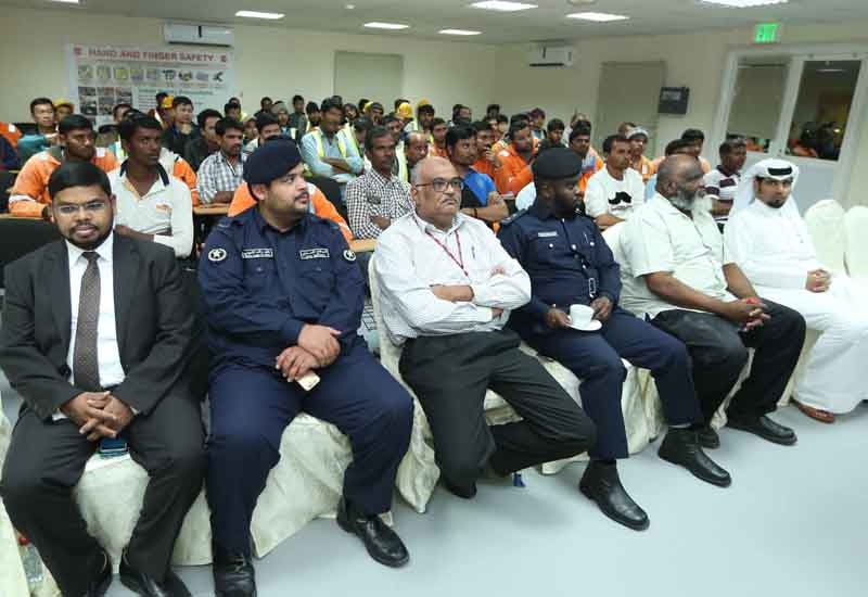 The safety and security program for workers programs were attended by more than 400 workers. The safety and security program for workers programs were attended by more than 400 workers.