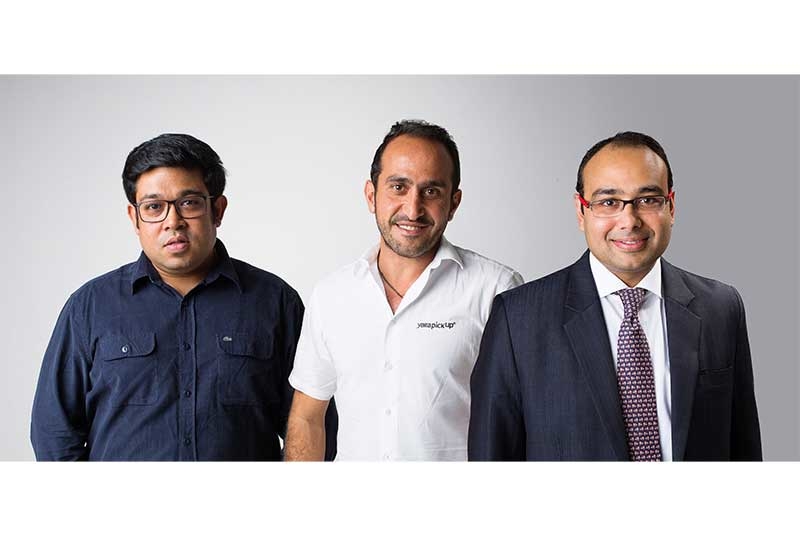 L-R: Gaurav Biswas, founder and CEO, Trukker; Elie El Tom, founder and CEO, Yalla Pickup; and, Janardan Dalmia, co-founder and CEO, Trukkin. L-R: Gaurav Biswas, founder and CEO, Trukker; Elie El Tom, founder and CEO, Yalla Pickup; and, Janardan Dalmia, co-founder and CEO, Trukkin.