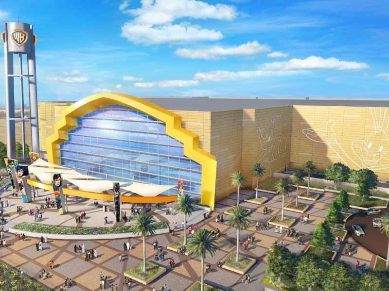 The Warner Bros Abu Dhabi theme park, developed by Miral, will open next month. The Warner Bros Abu Dhabi theme park, developed by Miral, will open next month.