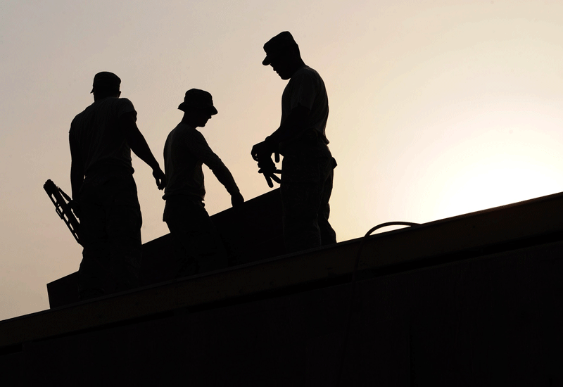 Workers told to minimise the effects of heat exhaustion. Workers told to minimise the effects of heat exhaustion.