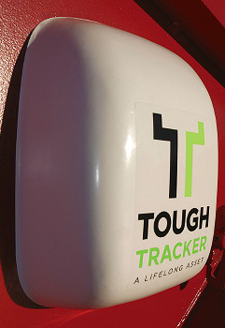 Once welded or bolted to a unit, the Tough Tracker monitoring system is virtually impossible to remove. Once welded or bolted to a unit, the Tough Tracker monitoring system is virtually impossible to remove.