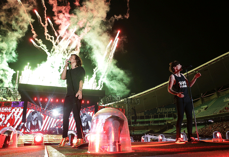 Will Dubai's new venue be the best one ever? One Direction (above) will play Dubai in April. Photo: Getty. Will Dubai's new venue be the best one ever? One Direction (above) will play Dubai in April. Photo: Getty.