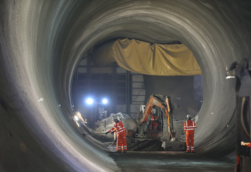 Work on the Crossrail 1 project is well underway. Image: Getty. Work on the Crossrail 1 project is well underway. Image: Getty.