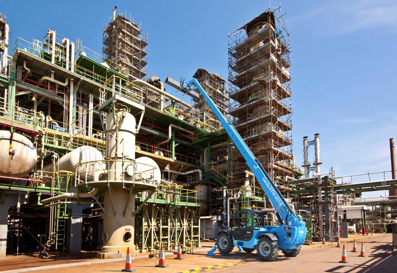 The GTH-4018 — currently Genie’s most popolar model in the Middle East region. The GTH-4018 — currently Genie’s most popolar model in the Middle East region.