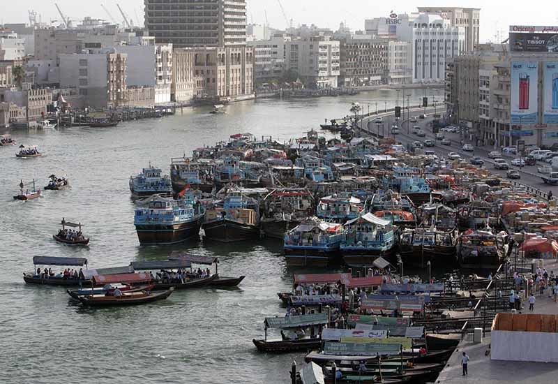 Dubai's historic heart centres on the Creek area. Photo: Getty. Dubai's historic heart centres on the Creek area. Photo: Getty.