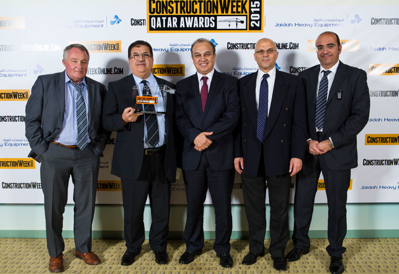 UrbaCon Trading & Contracting proudly display their trophy. UrbaCon Trading & Contracting proudly display their trophy.