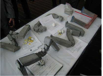 NEWS, Materials, ACI Lebanon Chapter, Advanced Construction and Technology Services, Competition, Egg Protection Device NEWS, Materials, ACI Lebanon Chapter, Advanced Construction and Technology Services, Competition, Egg Protection Device