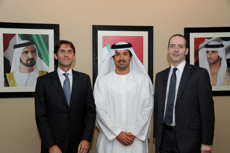 UK Minister for Trade and Investment, Lord Livingston; Helal Saeed Al Marri, director general, Dptment of Tourism and Commerce Marketing and CEO, DWTC UK Minister for Trade and Investment, Lord Livingston; Helal Saeed Al Marri, director general, Dptment of Tourism and Commerce Marketing and CEO, DWTC