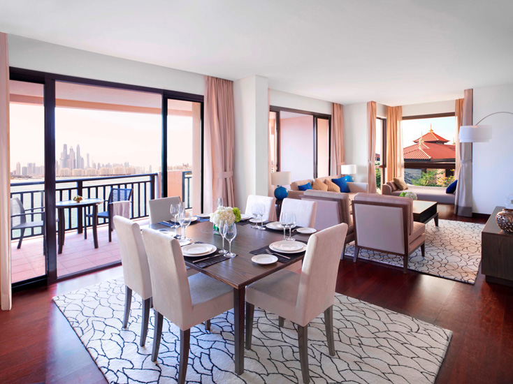 Interiors of the Anantara Dubai Palm Jumeirah Residences. Interiors of the Anantara Dubai Palm Jumeirah Residences.