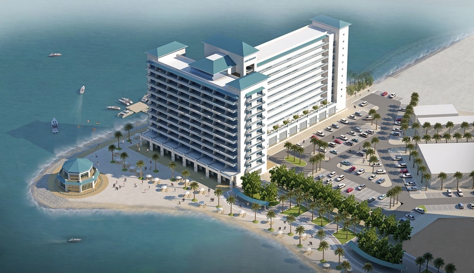 Azure Residences aerial view. Azure Residences aerial view.