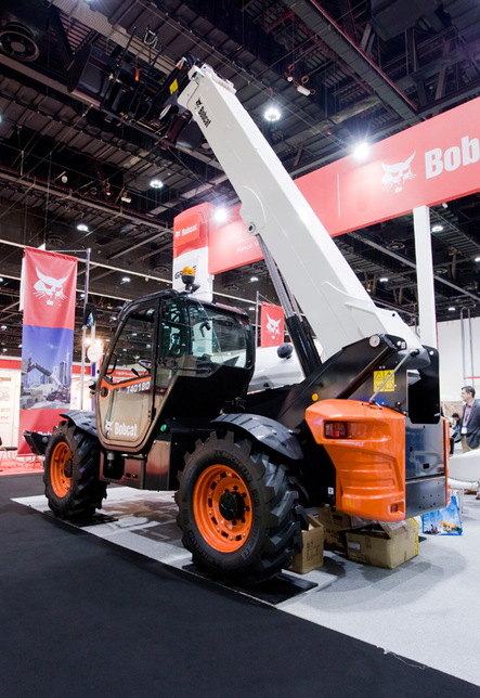 Bobcat's T40140 and T40180 (pictured above) units are amongst the 12 telehandler models currently manufactured at the Pontchâteau plant. Bobcat's T40140 and T40180 (pictured above) units are amongst the 12 telehandler models currently manufactured at the Pontchâteau plant.