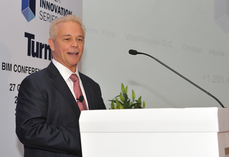 EarthCam CEO Brian Cury speaking at the final conference of this year's Turner Innovation Series. EarthCam CEO Brian Cury speaking at the final conference of this year's Turner Innovation Series.