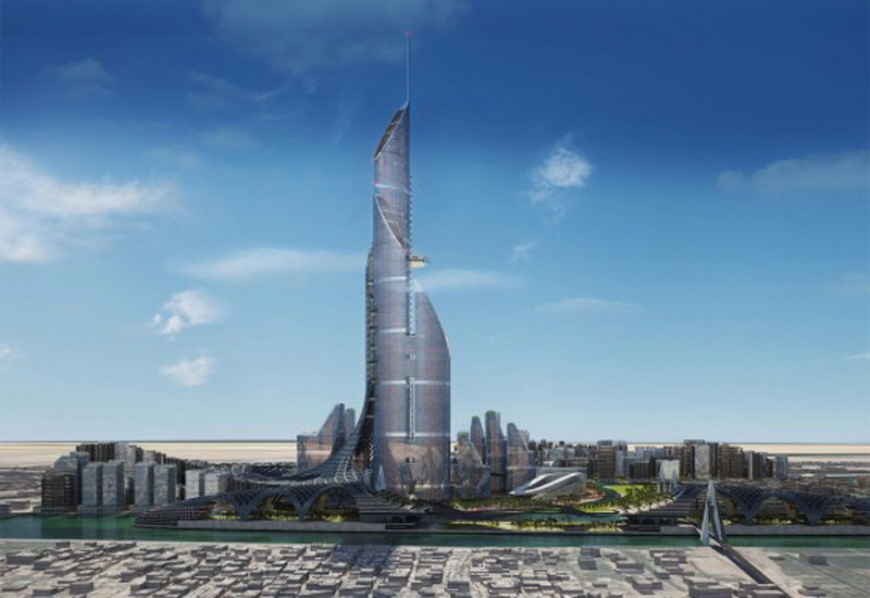 AMBS Architects’ Bride Tower will feature 230 storeys, and will be topped by a 180m-tall antenna. AMBS Architects’ Bride Tower will feature 230 storeys, and will be topped by a 180m-tall antenna.