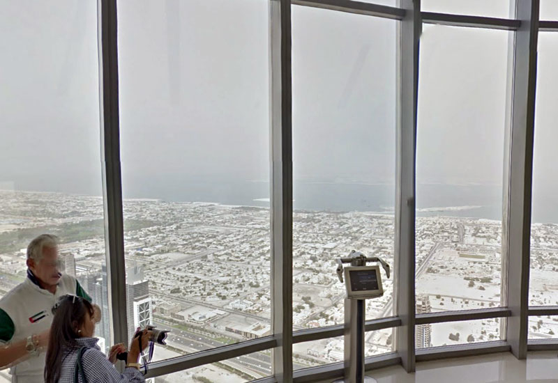 ‘At the Top’- is at 452m - in the 828m Burj Khalifa in Dubai, the world’s tallest tower. ‘At the Top’- is at 452m - in the 828m Burj Khalifa in Dubai, the world’s tallest tower.