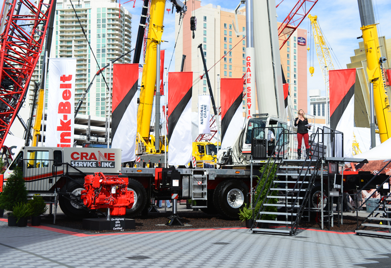 Link-Belt received a number of crane orders during the five-day event. Link-Belt received a number of crane orders during the five-day event.