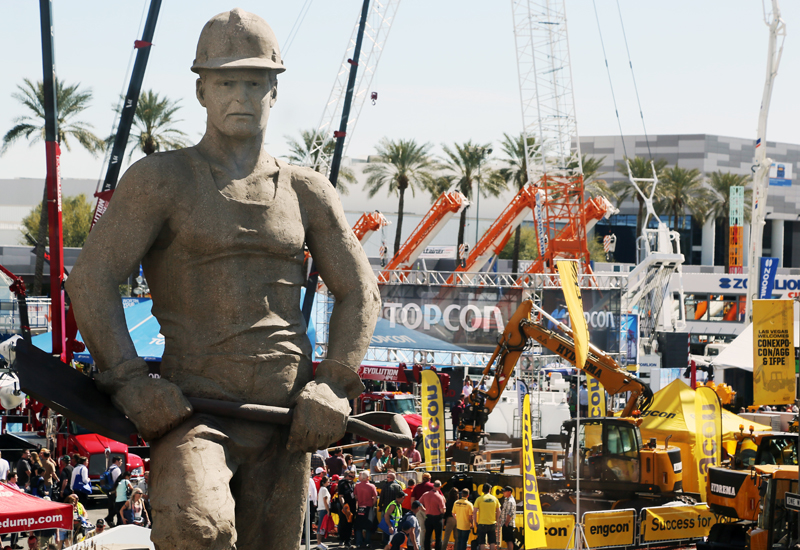 Almost 130,000 people attended the Las Vegas construction event. Almost 130,000 people attended the Las Vegas construction event.