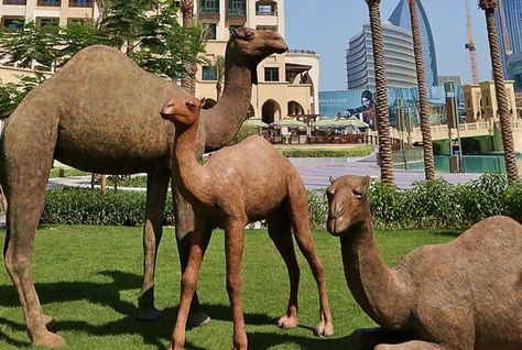 NEWS, Projects, Camels, Donald Greig, Downtown Dubai, Emaar, Sculpture NEWS, Projects, Camels, Donald Greig, Downtown Dubai, Emaar, Sculpture