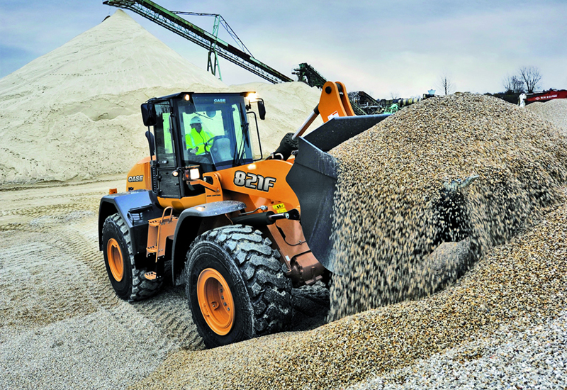 SiteWatch will come as standard on Case's F Series wheel loaders. SiteWatch will come as standard on Case's F Series wheel loaders.