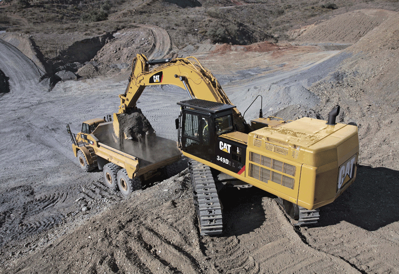 The Caterpillar 349D2 L hydraulic excavator is designed to cater to the region's heaviest applications. The Caterpillar 349D2 L hydraulic excavator is designed to cater to the region's heaviest applications.