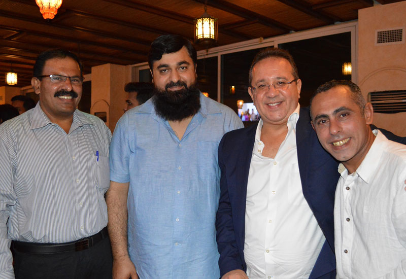 Ali Deryan, general manager, Tanzifco (second from the right), pictured here alongside staff at Tanzifco Emirates’ Iftar. Ali Deryan, general manager, Tanzifco (second from the right), pictured here alongside staff at Tanzifco Emirates’ Iftar.